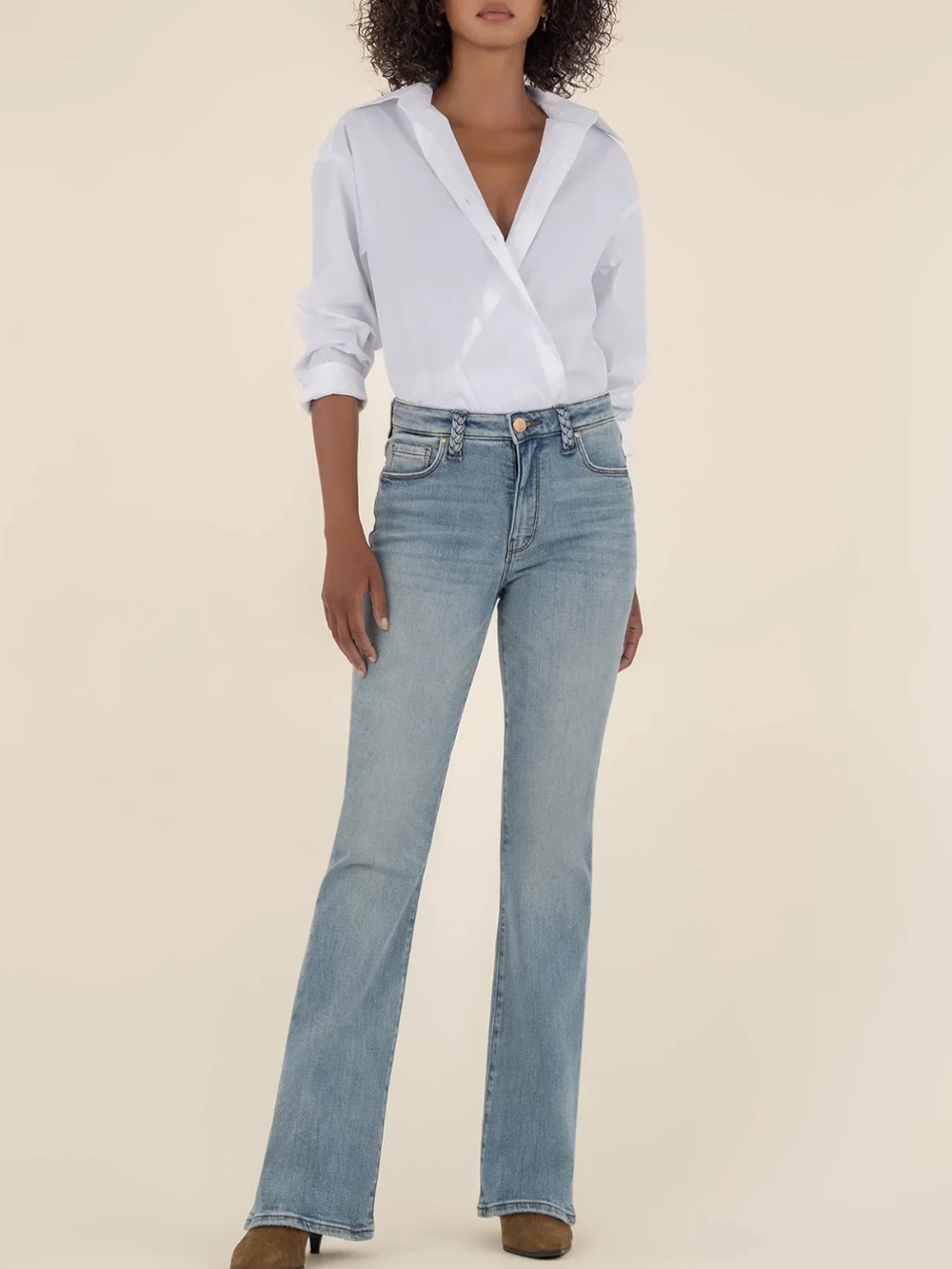 Kut from the Kloth Ana High Rise Flare Jeans